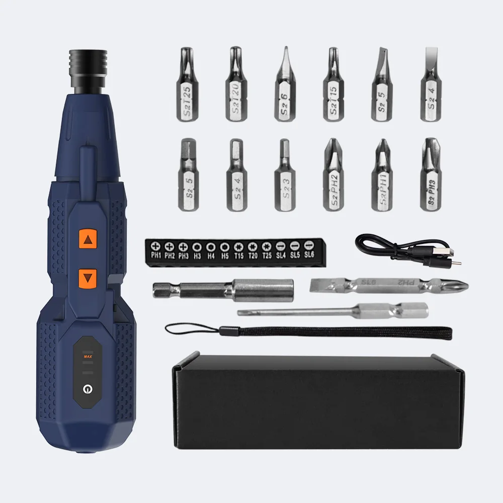 Electric Screwdriver Rechargeable Usb - Jeu de tournevis électriques sans fil