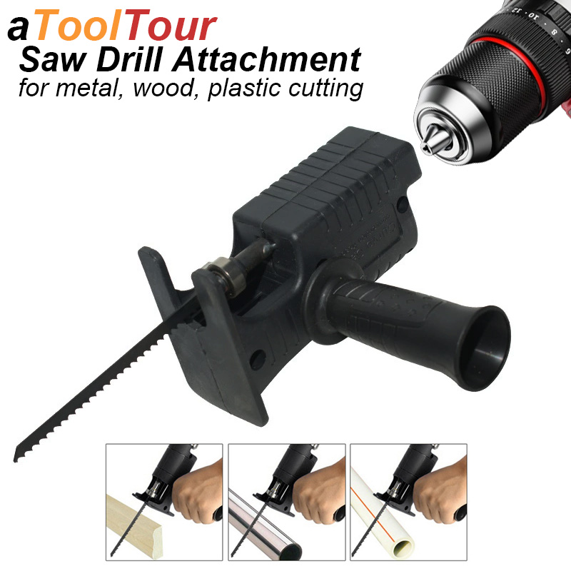 Reciprocating Saw Attachment Drill - Adaptateur de scie sabre pour perceuse
