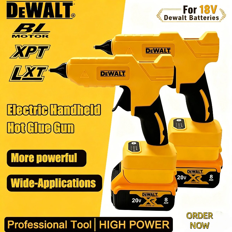 Hot Melt Glue Gun Cordless - Pistolet à colle chaude sans fil
