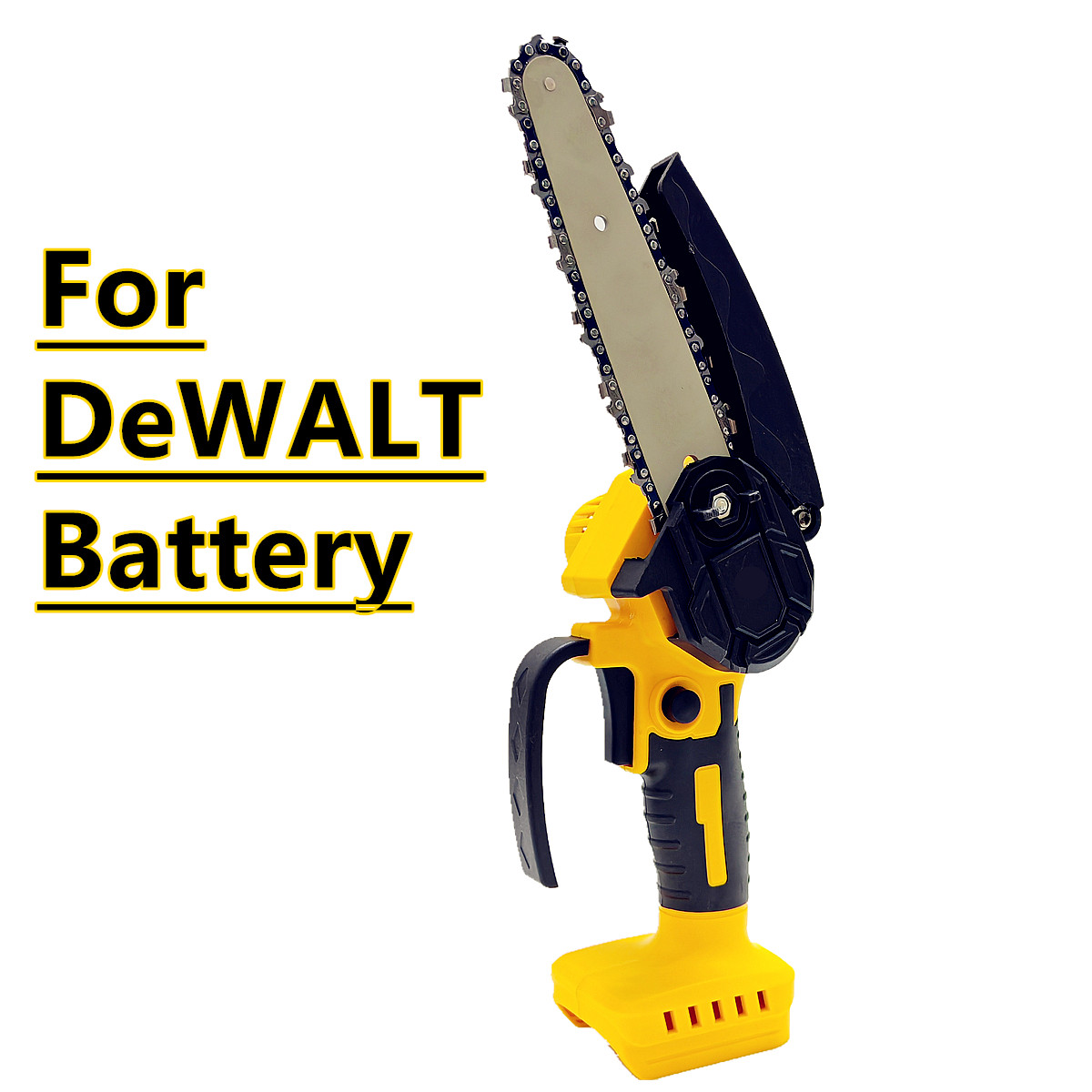 Mini Electric Chainsaw 6 Inch - Convient pour DeWALT 18V 20V batterie