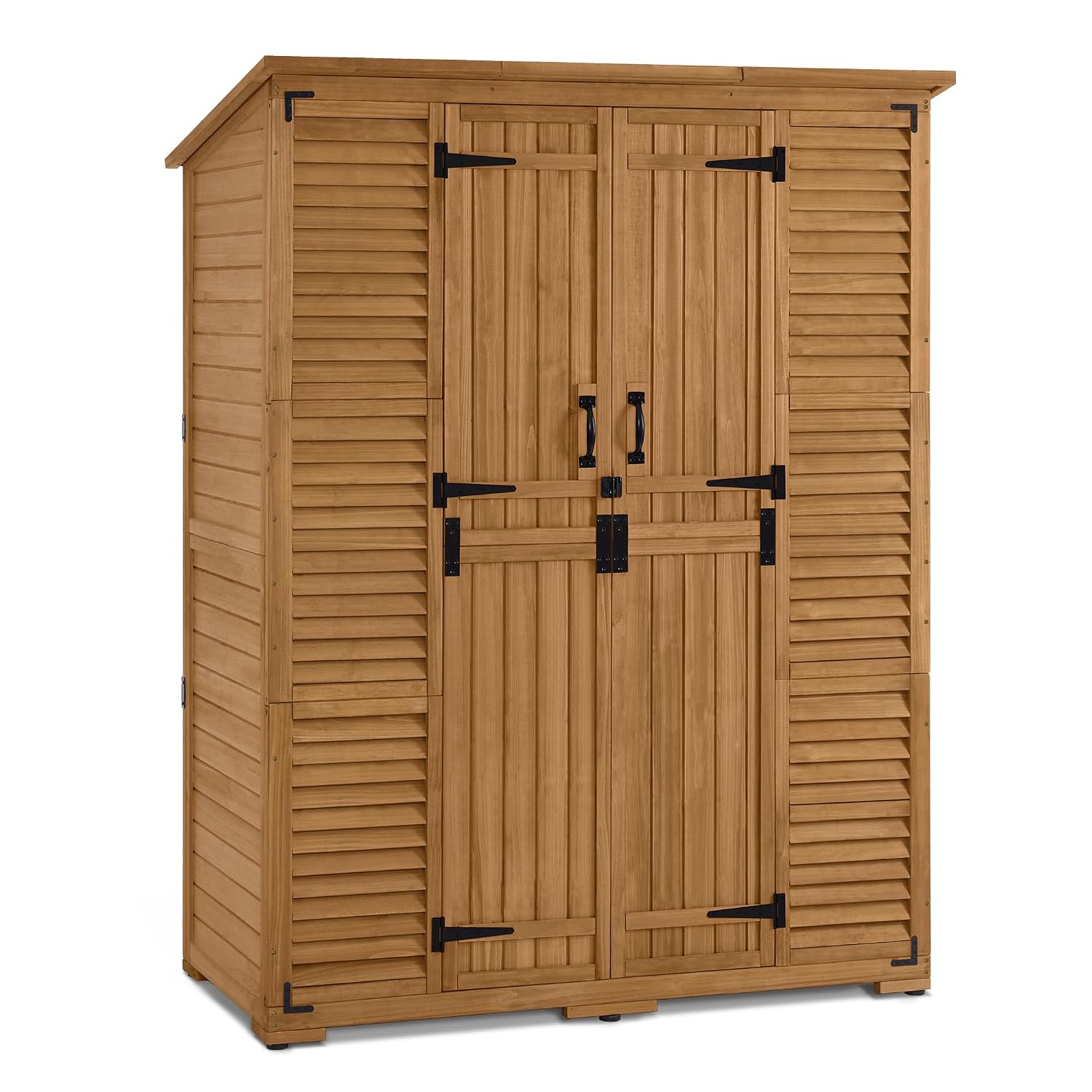 Garden Tools - Armoire de rangement extérieure avec étagères,