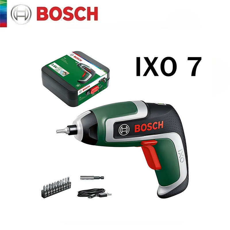 Electric Screwdriver Rechargeable Usb - Tournevis électrique sans fil Bosch IXO7,