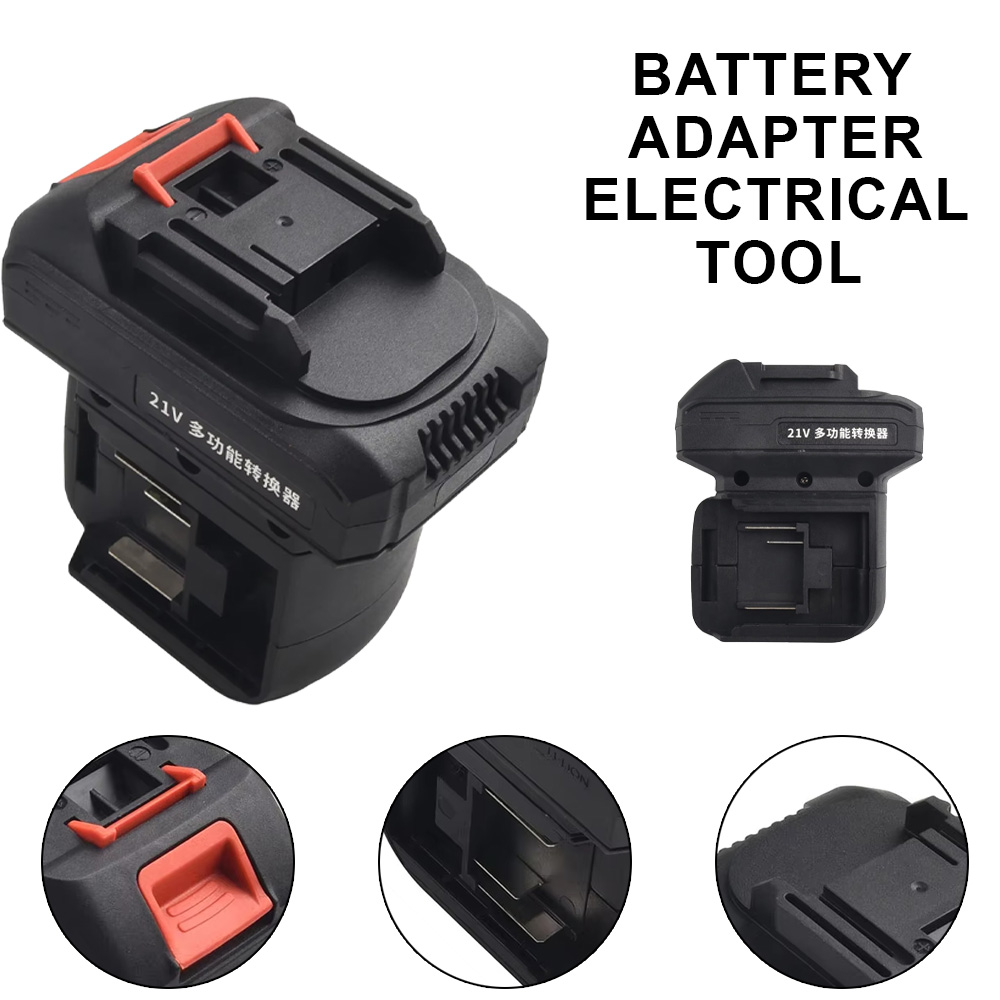 Brushless Cordless Electric Drill 18V - Convertisseur de batterie 2 en 1