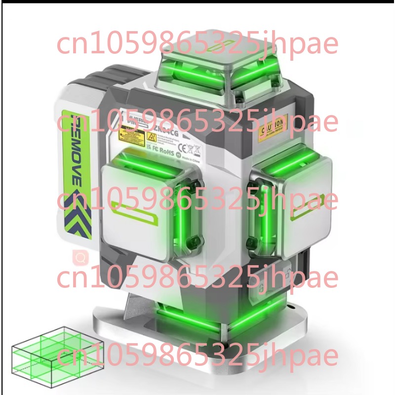 Laser Level 16 Lines 4D Green - Huepar 2024 nouveau design 4D 16