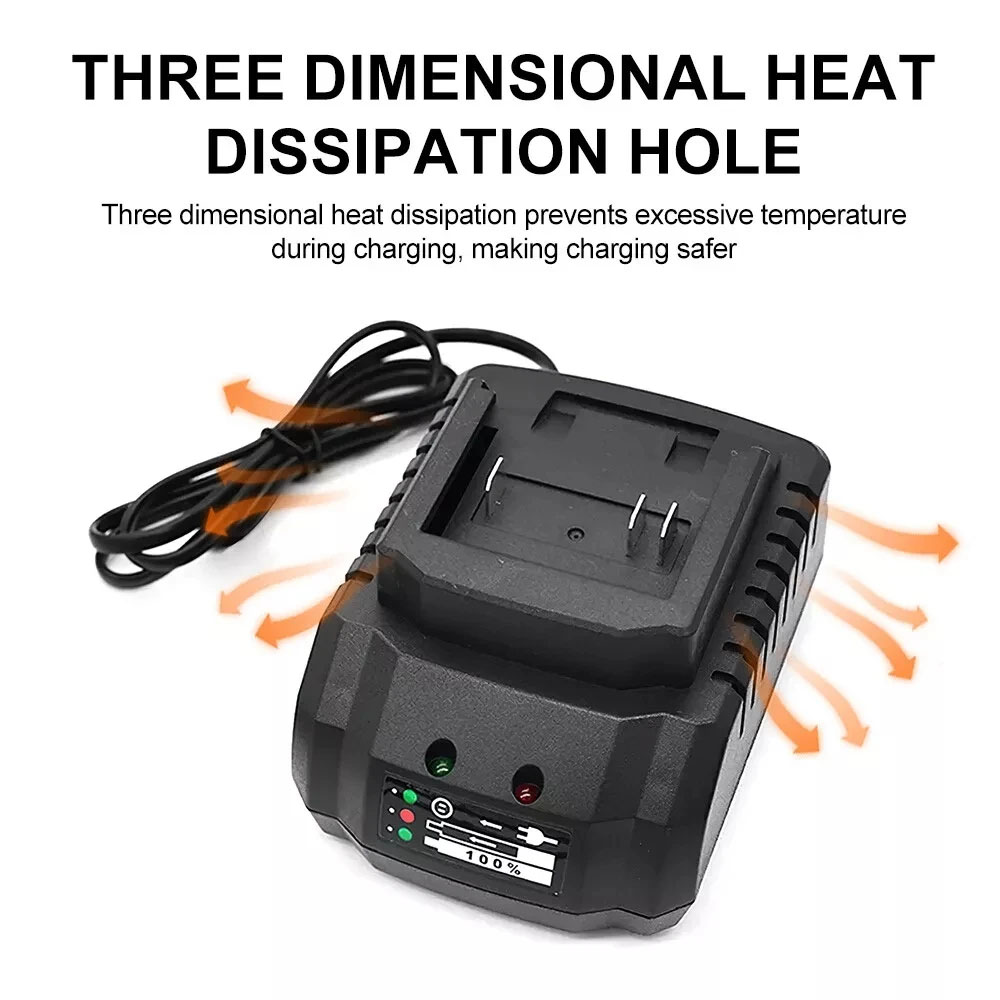 Chargeur de batterie Li-ion 18 - Brushless Cordless Electric Drill 18V avis et prix