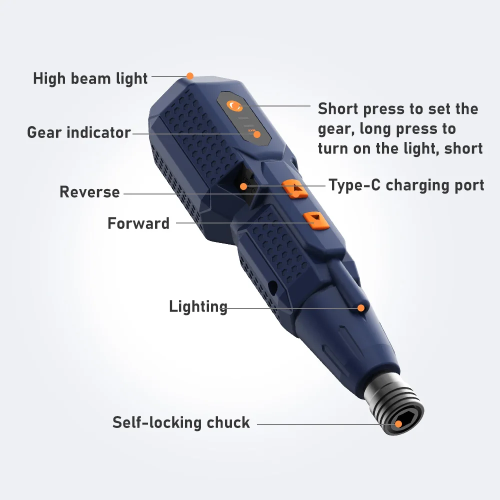 Jeu de tournevis électriques s - Electric Screwdriver Rechargeable Usb avis et prix