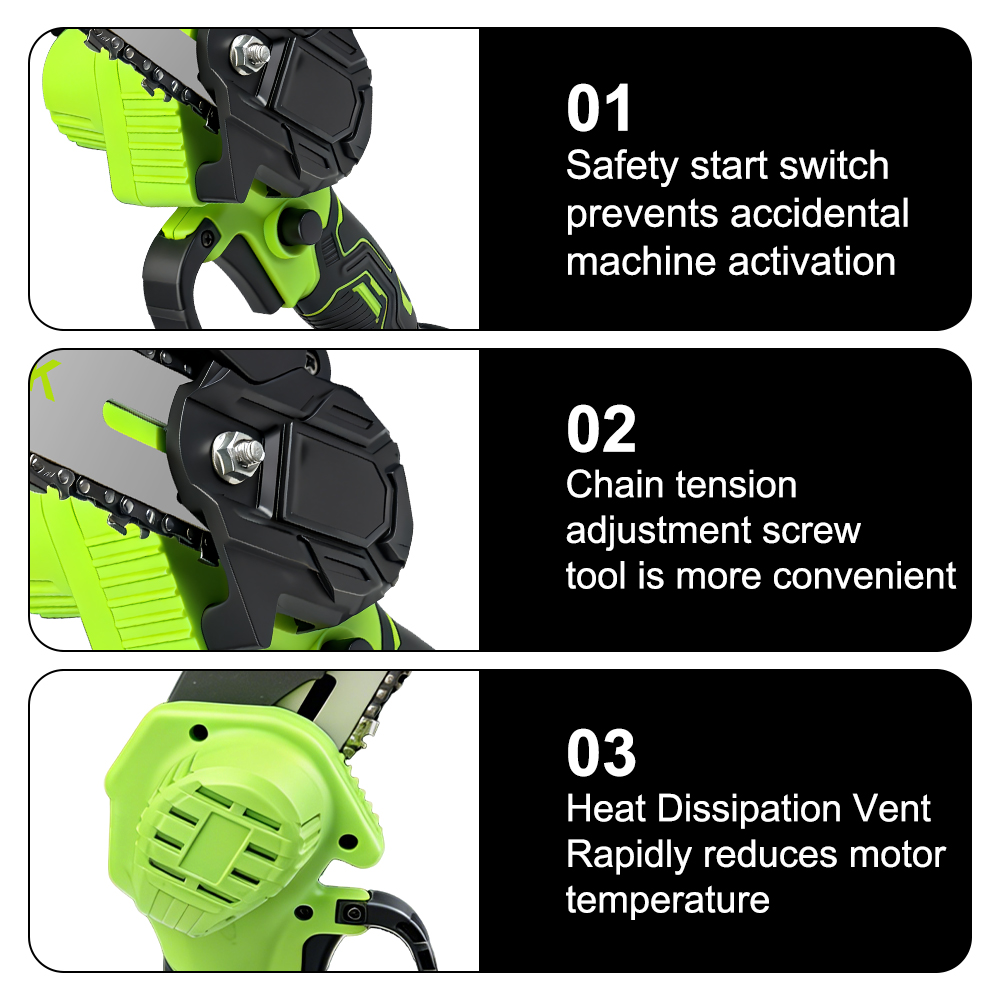 Mini tronçonneuse électrique p - Mini Electric Chainsaw 6 Inch avis et prix