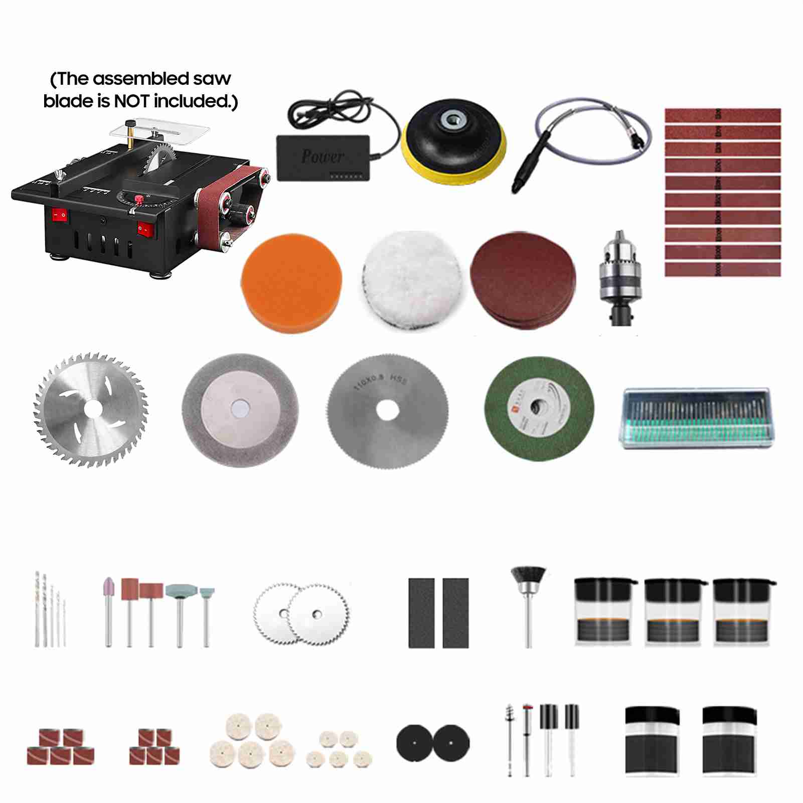 Mini scie d'établi et ponceuse - Mini Table Saw For Woodworking avis et prix