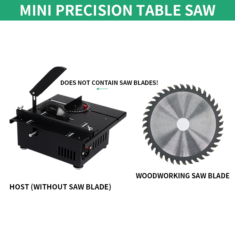 Scie à table de précision mini - Mini Table Saw For Woodworking avis et prix