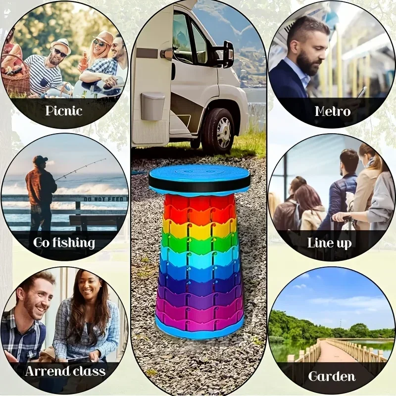 Tabouret de camping télescopiq - Garden Tools avis et prix
