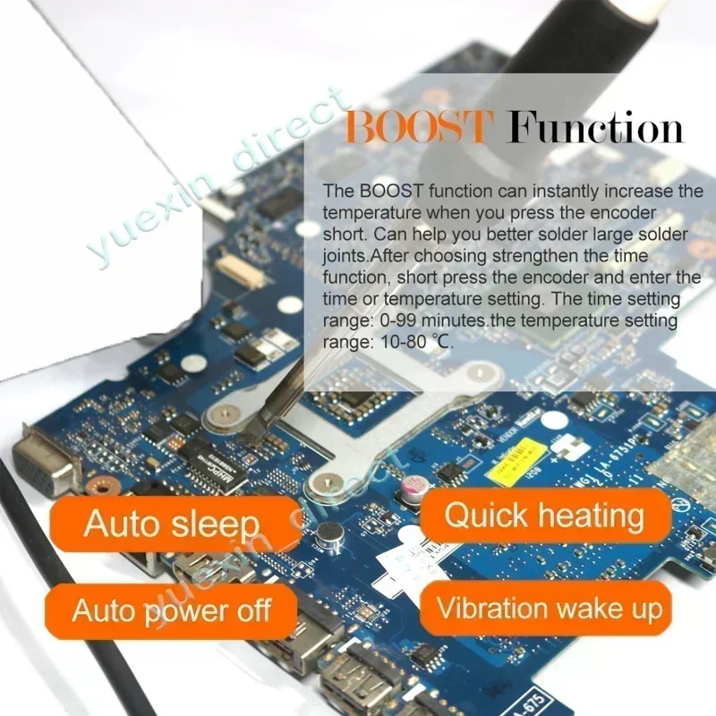 Fer à souder numérique T12 san - Digital Soldering Station T12 avis et prix