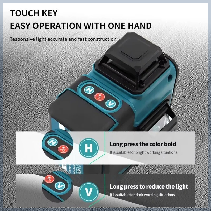 Batterie Makita originale 18V  - Laser Level 16 Lines 4D Green avis et prix