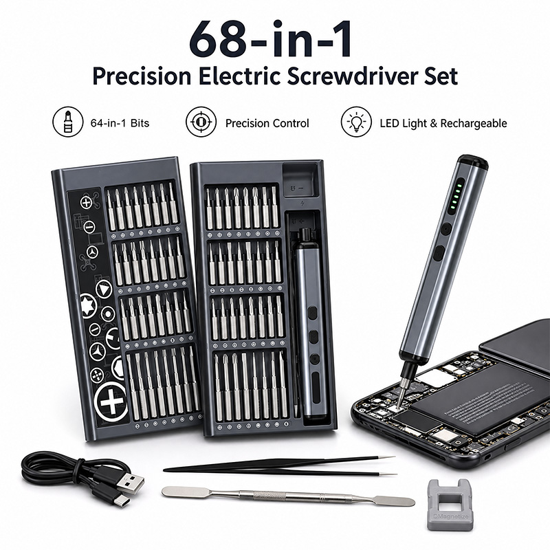 Kit de tournevis électrique de - Electric Screwdriver Rechargeable Usb avis et prix