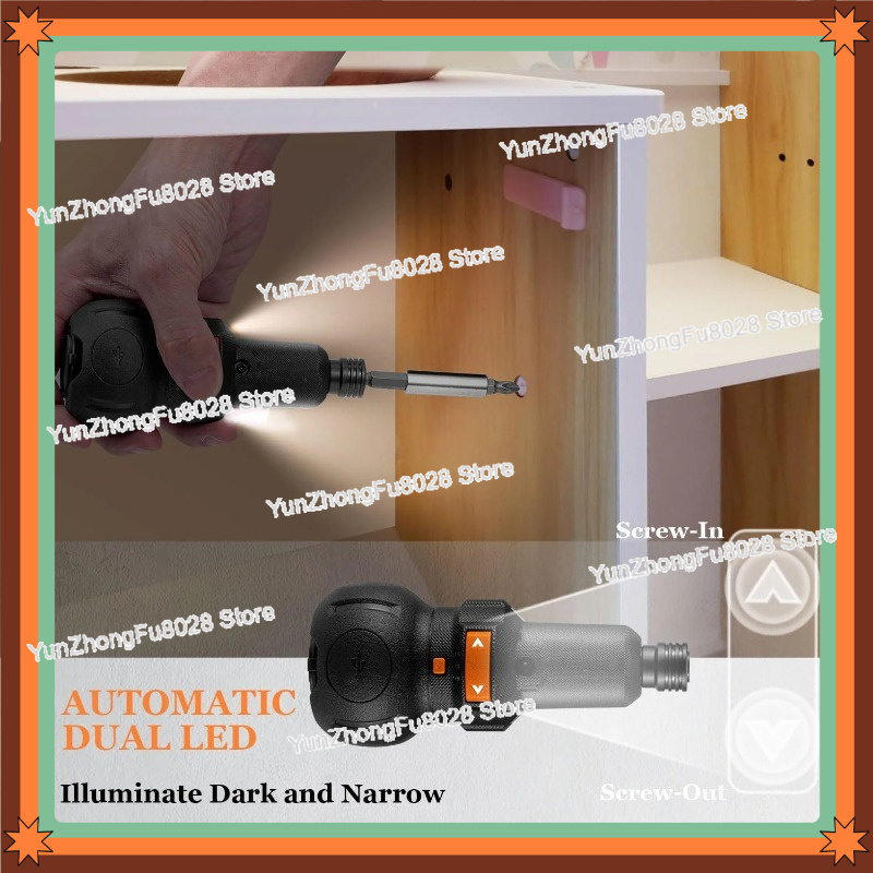 Tournevis électrique 4V, 400 t - Electric Screwdriver Rechargeable Usb avis et prix