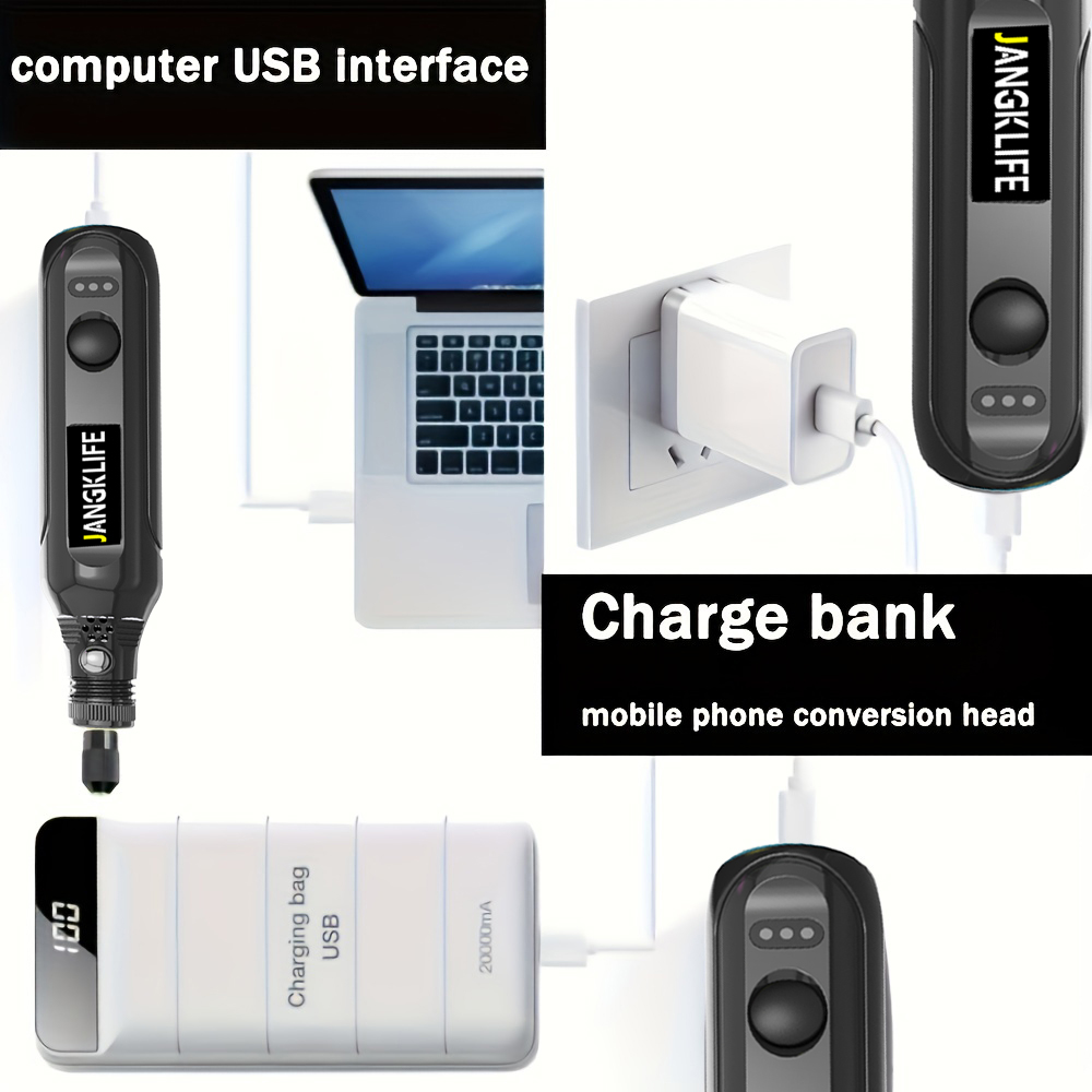 USB Sans Fil Outil Rotatif Kit - Cordless Rotary Tool Kit Accessories avis et prix
