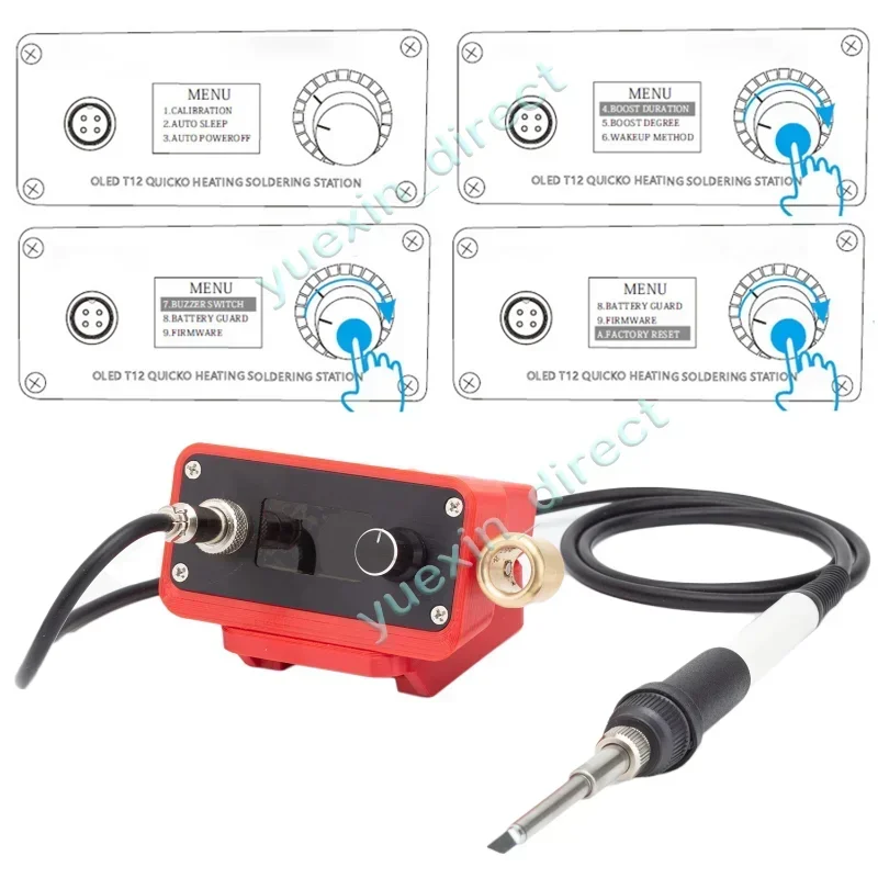 Fer à souder électrique numéri - Digital Soldering Station T12 avis et prix