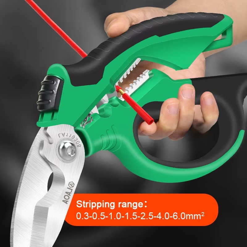 LAOA – ciseaux d'électricien 6 - Automatic Wire Stripper Cutter avis et prix