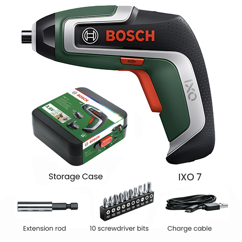 Tournevis sans fil Bosch IXO 7 - Electric Screwdriver Rechargeable Usb avis et prix